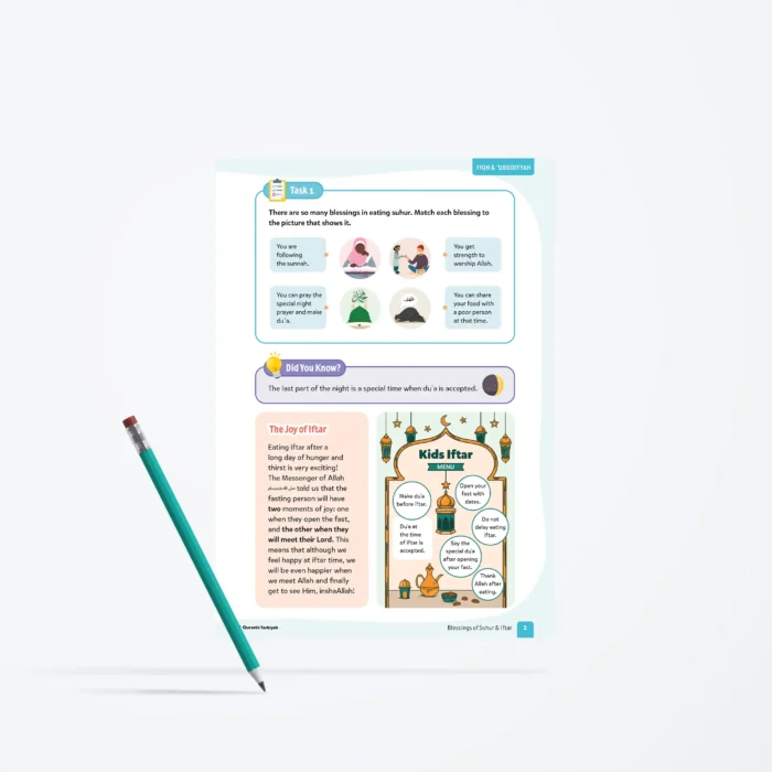 Lesson23-Blessings-Of-Suhur-And-Iftar-L4-Fiqh-Ubudiyyah Page 2