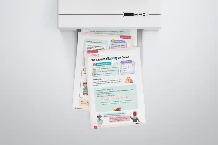 Lesson1-The-Manners-of-Reciting-the-Quran-L3-Quran-Tadabbur-P1 to P3 with printer-V2