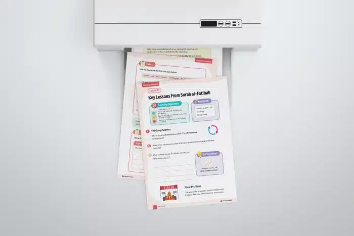 Lesson10-Key-Lessons-From-Surah-al-Fatihah-L3-Quran-Tadabbur-P1 to P3 with printer-V2