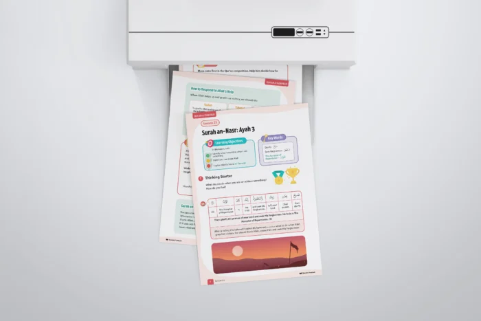 Lesson23-Surah-an-Nasr-Ayah-3-L3-Quran-Tadabbur-P1 to P3 with printer-V2
