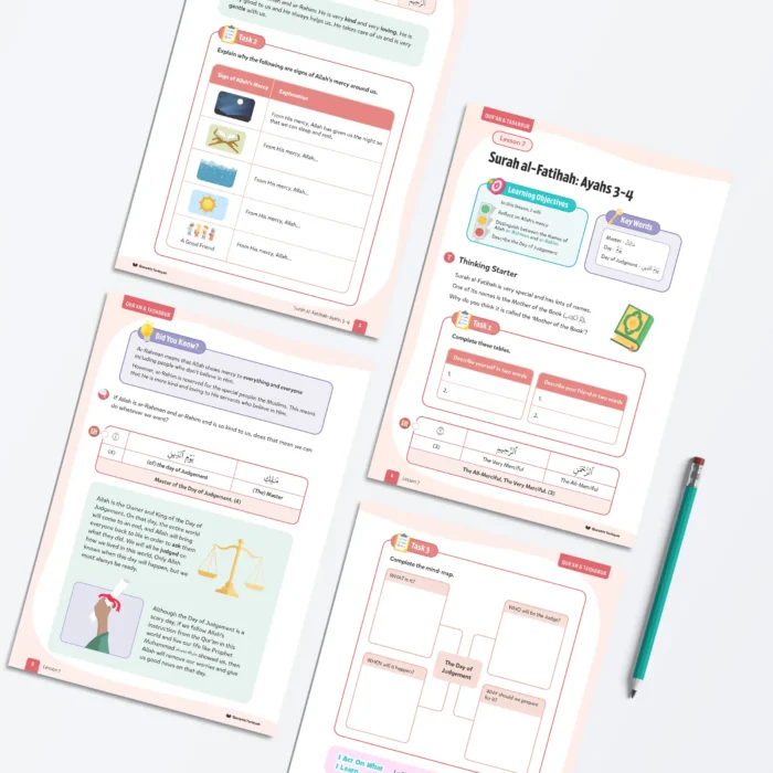 Lesson7-Surah-al-Fatihah-Ayahs-3-4-L3-Quran-Tadabbur-P1 to P4-V2