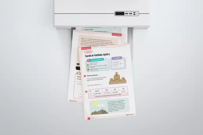 Lesson8-Surah-al-Fatihah-Ayah-5-L3-Quran-Tadabbur-P1 to P3 with printer-V2