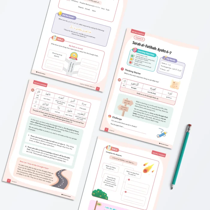 Lesson9-Surah-al-Fatihah-Ayahs-6-7-L3-Quran-Tadabbur-P1 to P4-V2