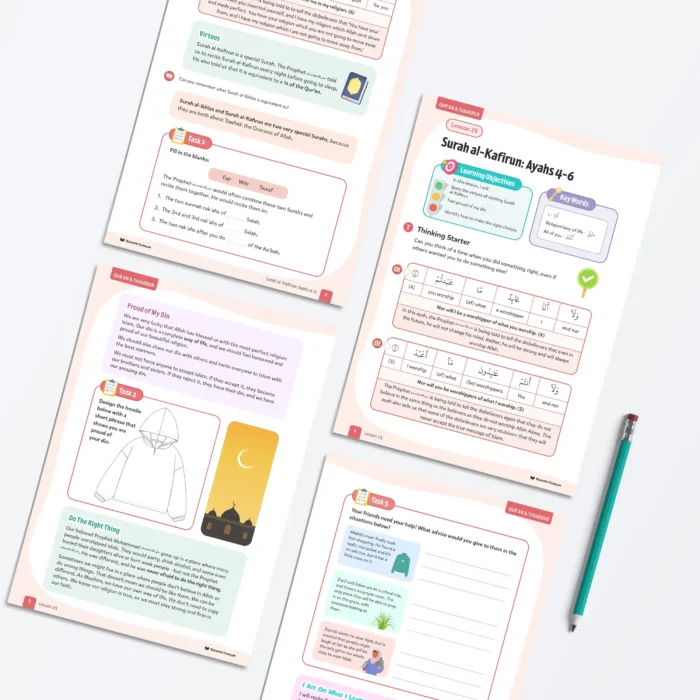 Lesson25-Surah-al-Kafirun-Ayahs-5-6-L3-Quran-Tadabbur-P1 to P4-V2