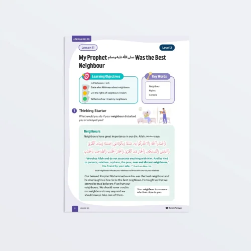 L11 My Prophet ﷺ Was the Best Neighbour L3 Adab & Akhlaq P1 Featured
