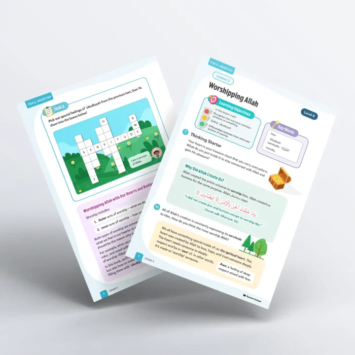 Lesson1-Worshipping-Allah-L4-Fiqh-Ubudiyyah-Page 1 and 3