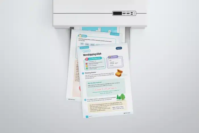 Lesson1-Worshipping-Allah-L4-Fiqh-Ubudiyyah-Page 1 to 3-with printer