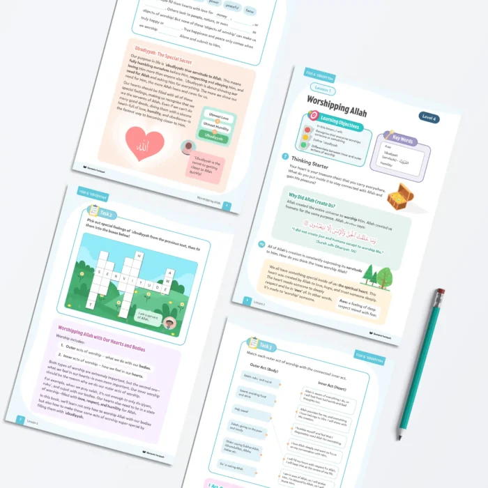 Lesson1-Worshipping-Allah-L4-Fiqh-Ubudiyyah-Page 1 to 4