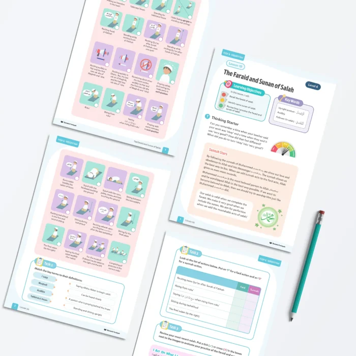 Lesson10-The-Faraid-And-Sunan-Of-Salah-L4-Fiqh-Ubudiyyah Page 1 to 4
