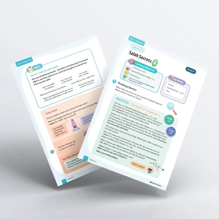 Lesson12-Salah-Secrets-L4-Fiqh-Ubudiyyah Page 1 and 3