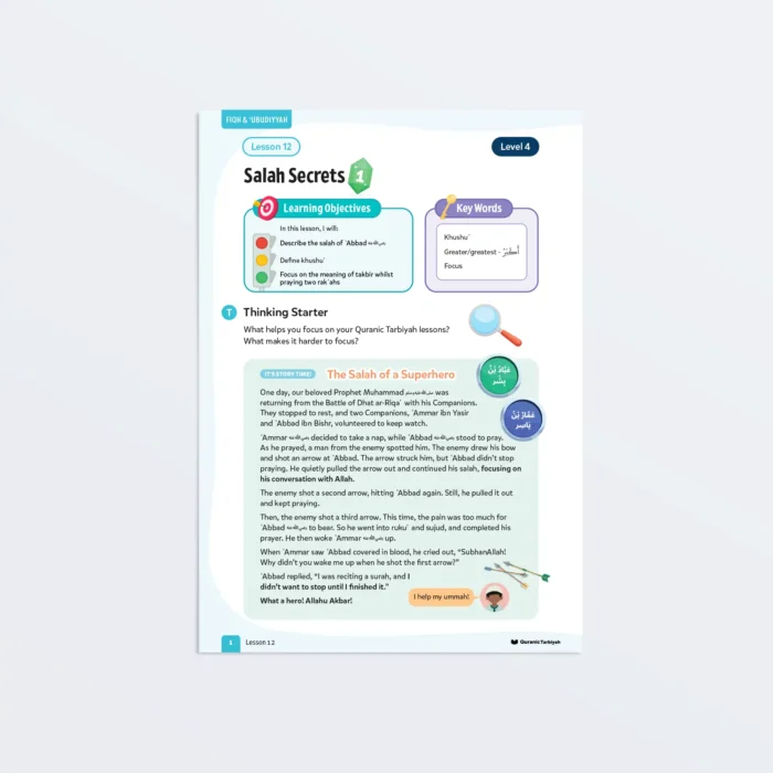 Lesson12-Salah-Secrets-L4-Fiqh-Ubudiyyah Page1 Featured