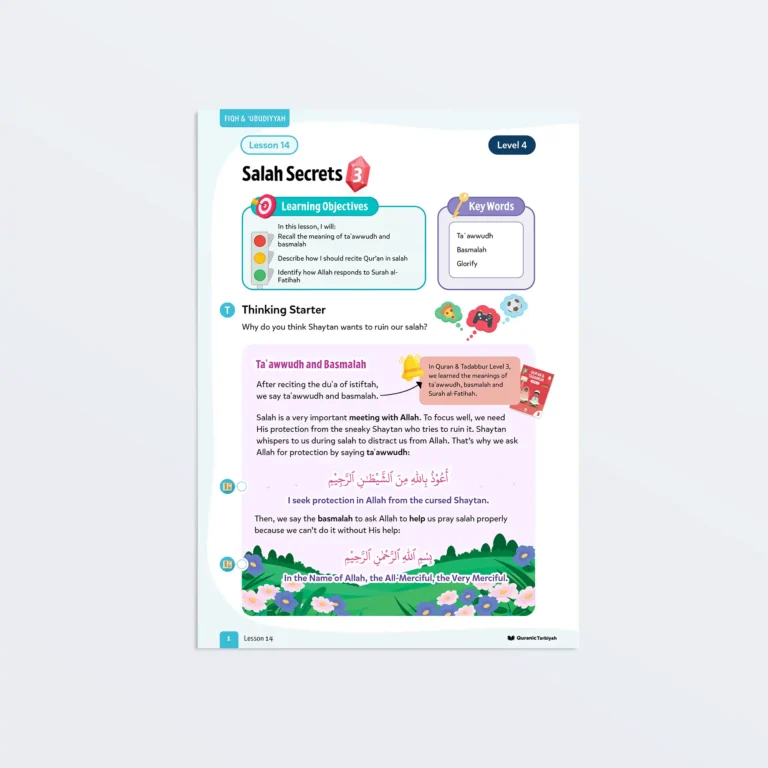 Lesson14-Salah-Secrets-3-L4-Fiqh-Ubudiyyah Page1 Featured