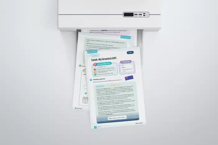 Lesson2-Salah-My-Greastest-Gift-L4-Fiqh-Ubudiyyah-Page 1 to 3 with printer