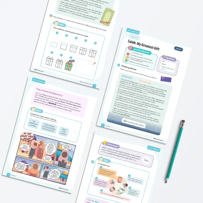 Lesson2-Salah-My-Greastest-Gift-L4-Fiqh-Ubudiyyah-Page 1 to 4
