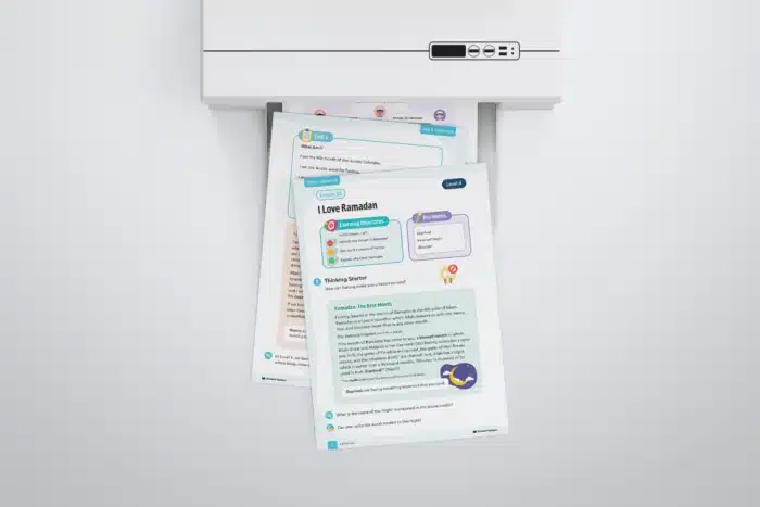 Lesson22-I-Love-Ramadan-L4-Fiqh-Ubudiyyah Page 1 to 3 with printer