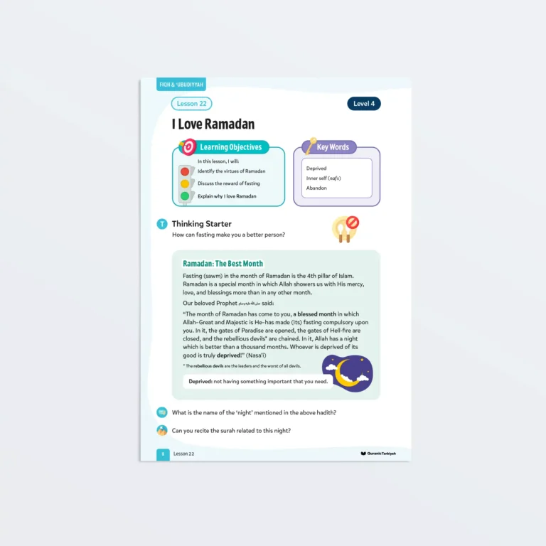 Lesson22-I-Love-Ramadan-L4-Fiqh-Ubudiyyah Page1 Featured