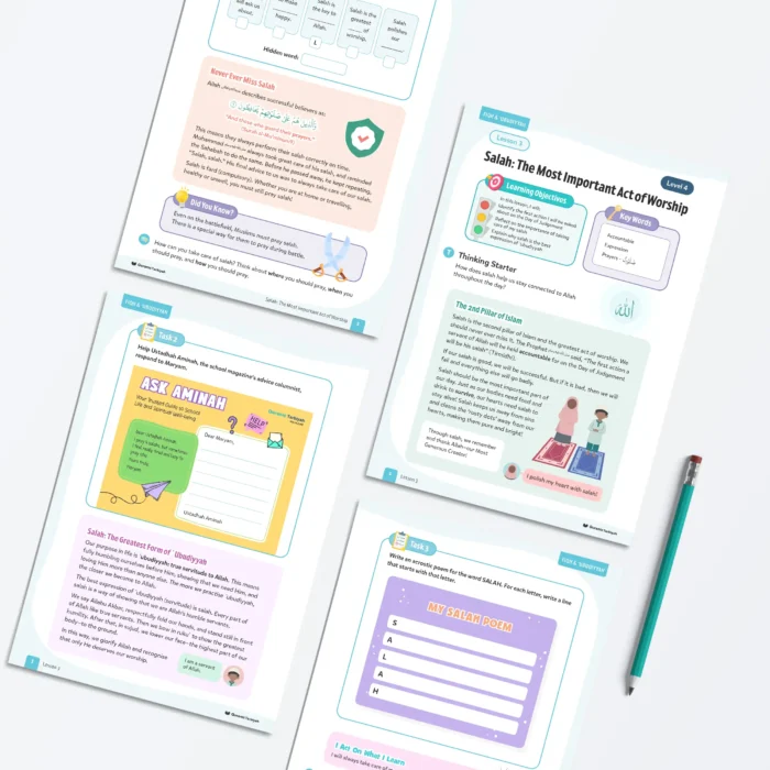 Lesson3-Salah-The-Most-Important-Act-Of-Worship-L4-Fiqh-Ubudiyyah-Page 1 to 4