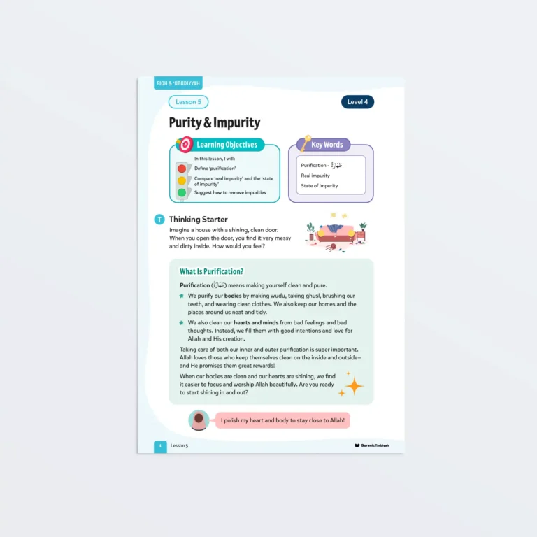 Lesson5-Purity-Impurity-L4-Fiqh-Ubudiyyah Page1 Featured
