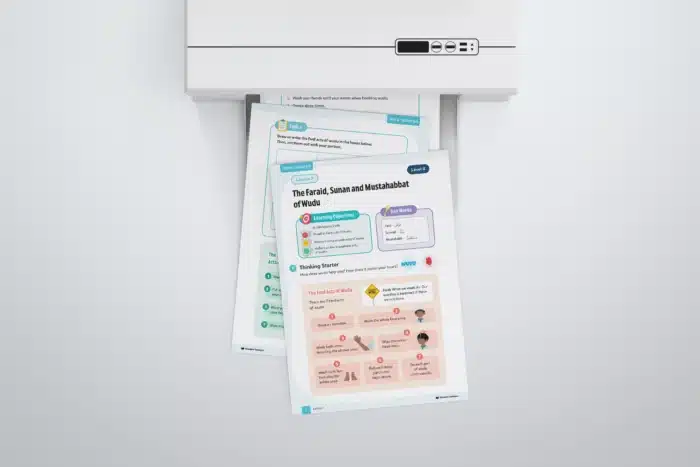 Lesson7-The-Faraid-Sunan-And-Mustahbbat-Of-Wudu-L4-Fiqh-Ubudiyyah Page 1 to 3 with printer