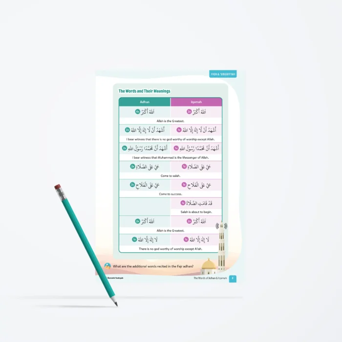 Lesson8-The-Words-Of-Adhan-Iqamah-L4-Fiqh-Ubudiyyah Page 2