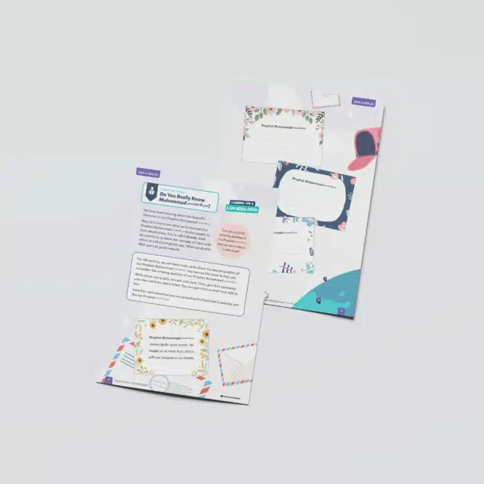 Do-You-Know-Muhammad-SAW-L3-Adab-Akhlaq-Activity Both-pages