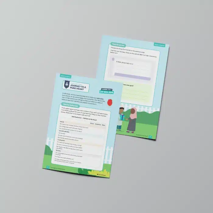 Journey-to-a-Pure-Heart-L4-Iman-Tazkiyah-Activity Both pages