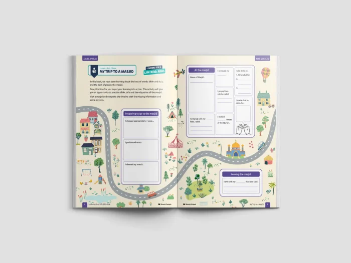 My-Trip-to-a-Masjid-L3-Adab-Akhlaq-Activity-Both-Pages