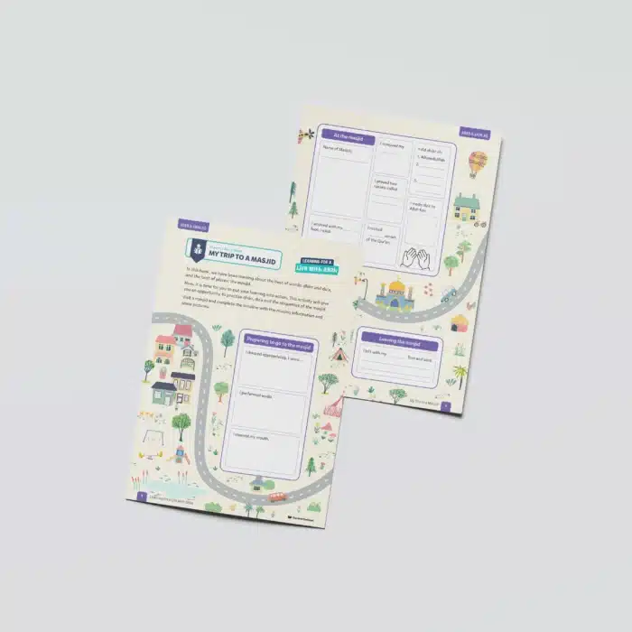 My-Trip-to-a-Masjid-L3-Adab-Akhlaq-Activity-Both-pages