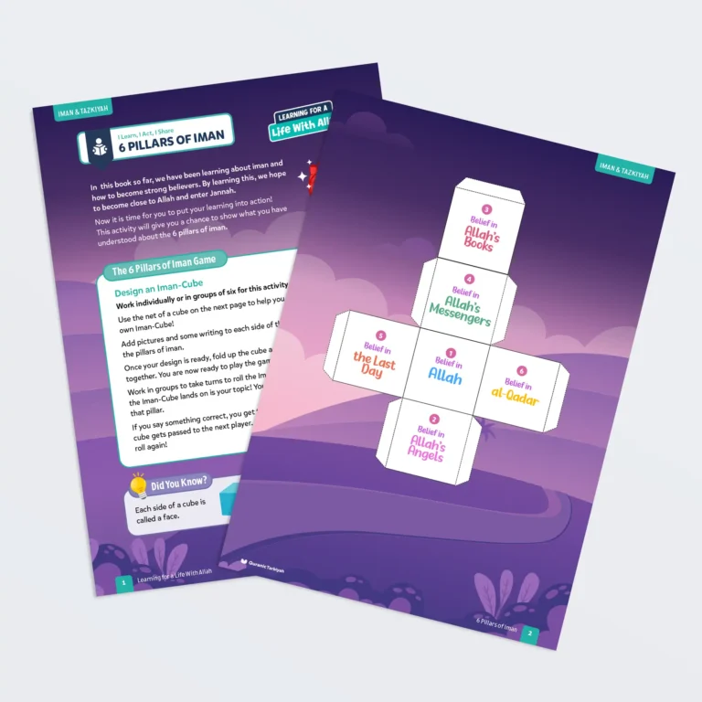 Six-Pillars-of-Iman-Ws-L2-Iman-Tazkiyah-Both worksheets