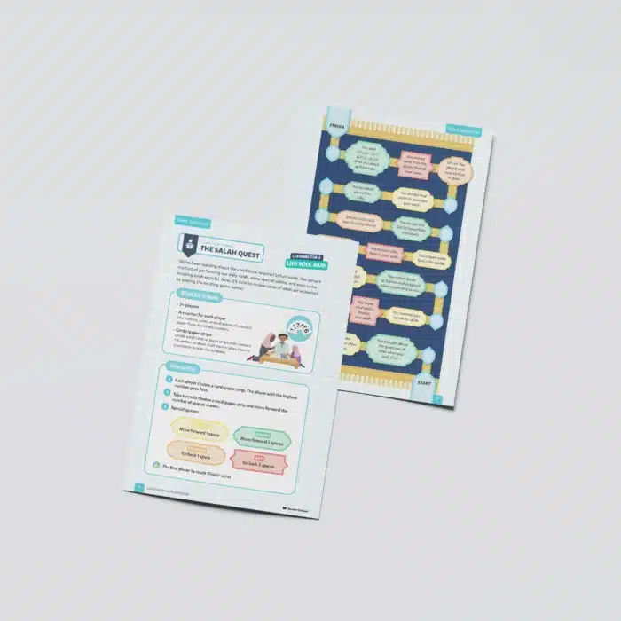 The-Salah-Quest-L4-Fiqh-Ubudiyyah-Activity Both pages