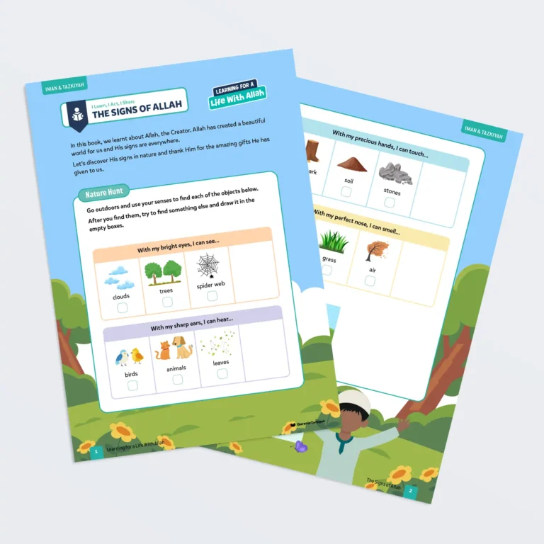 The-Signs-of-Allah-L2-Iman-Tazkiyah-Activity Both pages-Featured