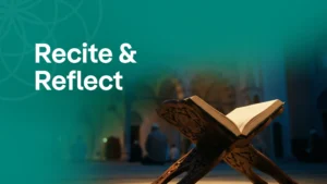 Recite and Reflect Cover image - Quranic Tarbiyah