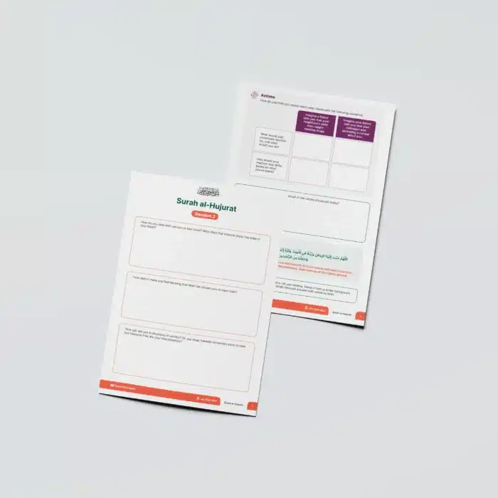 Worksheets-Surah-al-Hujurat-For-Adults-WK2-Both-pages