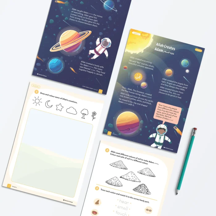 Lesson1-Allah-Created-Adam-AS-L1-Sirah-Stories-P1- 4