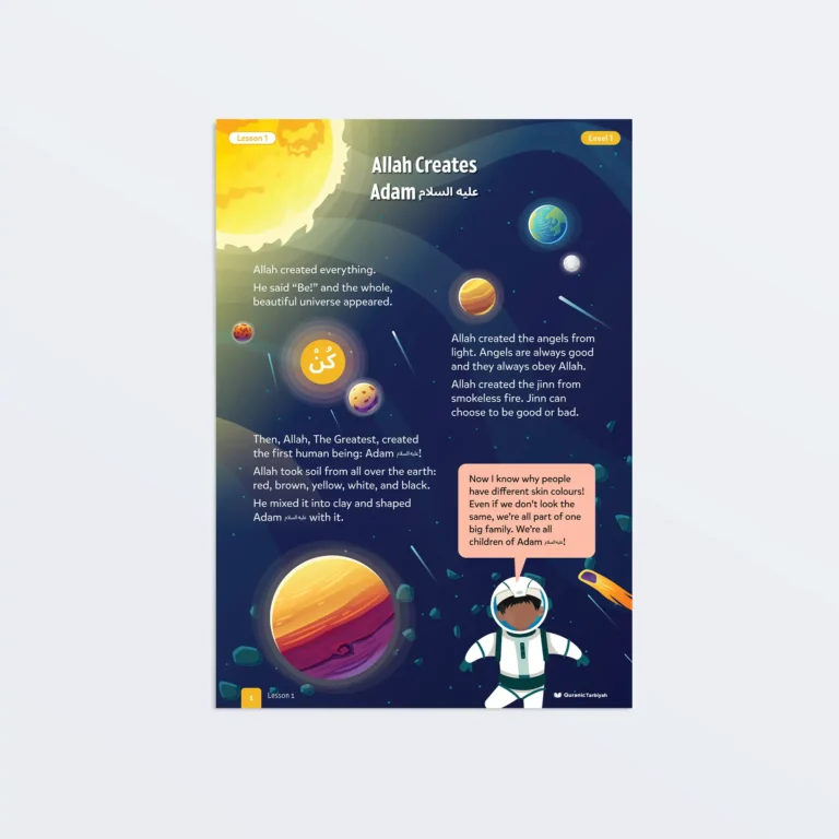 Lesson1-Allah-Created-Adam-AS-L1-Sirah-Stories-P1-Featured
