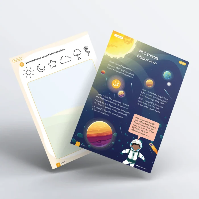 Lesson1-Allah-Created-Adam-AS-L1-Sirah-Stories-P1-and-3