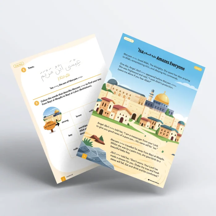 Lesson14-Isa-AS-Amazes-Everyone-L1-Sirah-Stories-P1-and-3