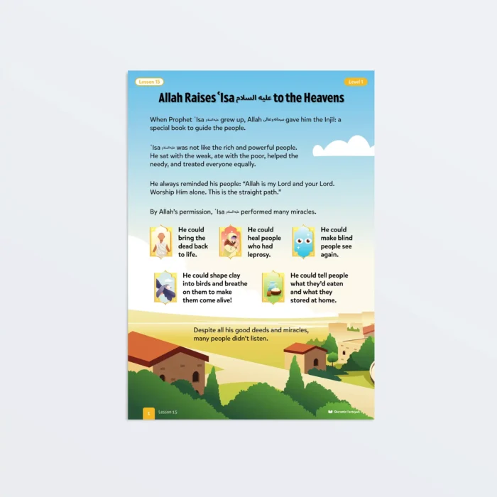 Lesson15-Allah-Raises-Isa-AS-to-the-Heavens-L1-Sirah-Stories-P1-Featured