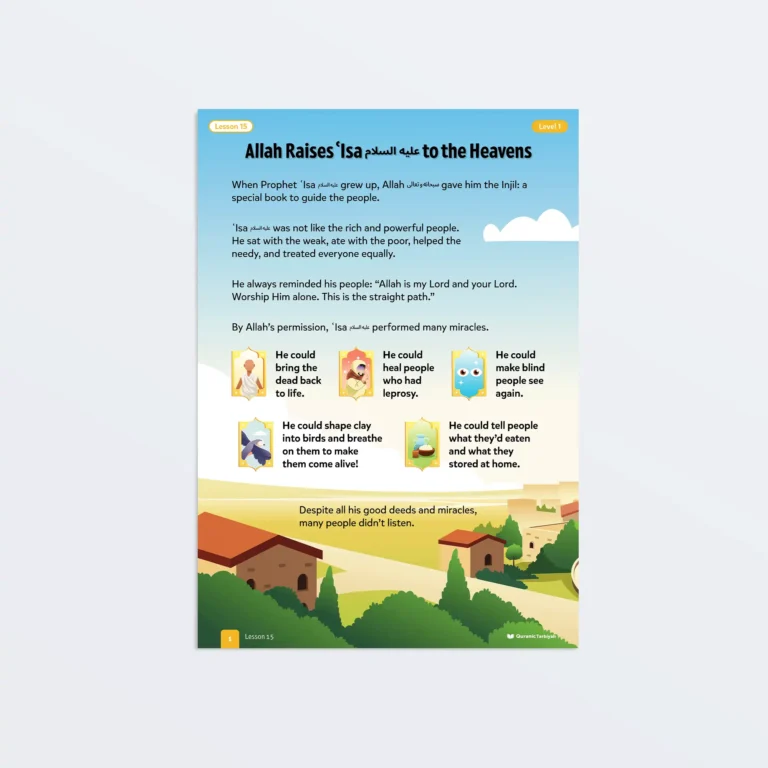 Lesson15-Allah-Raises-Isa-AS-to-the-Heavens-L1-Sirah-Stories-P1-Featured