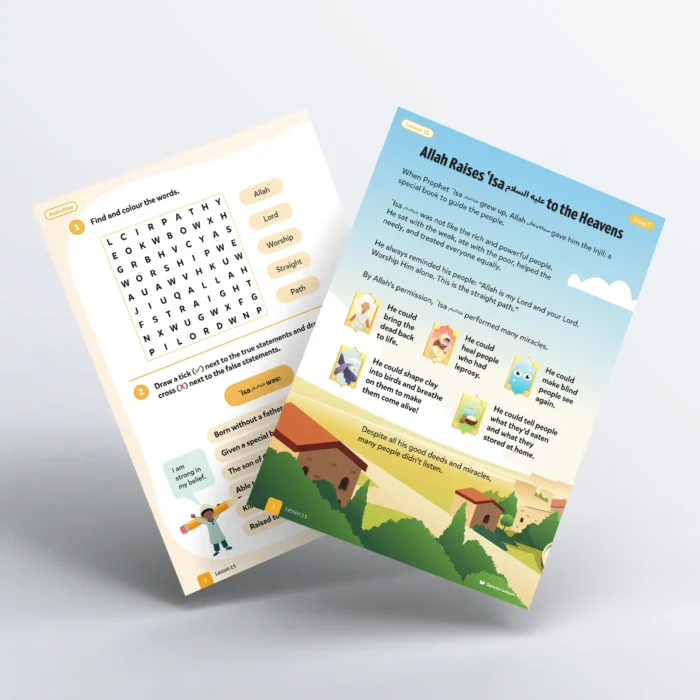 Lesson15-Allah-Raises-Isa-AS-to-the-Heavens-L1-Sirah-Stories-P1-and-3