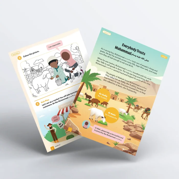 Lesson17-Everybody-Trusts-Muhammad-SAW-L1-Sirah-Stories-P1-and-3