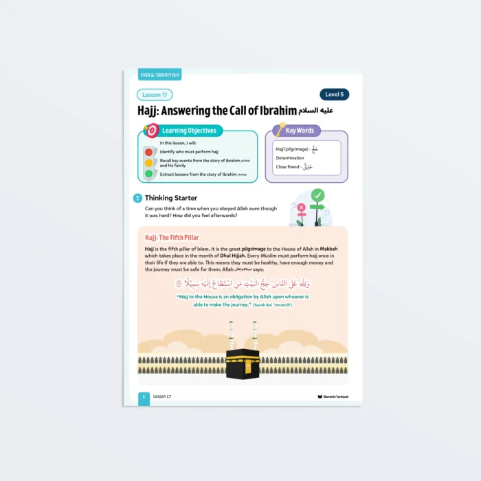 Lesson17-Hajj-Answering-the-Call-of-Ibrahim-L5-Fiqh-Ubudiyyah-P1 Featured