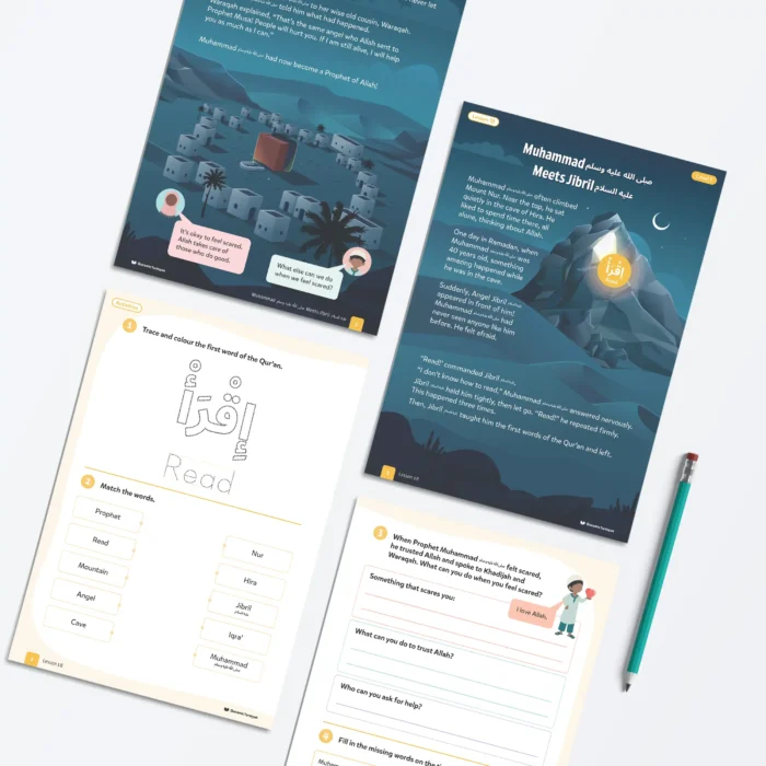 Lesson18-Muhammad-SAW-Meets-Angel-Jibril-AS-L1-Sirah-Stories-P1-to-4