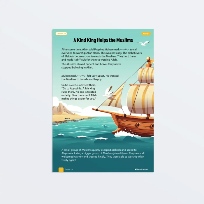 Lesson20-A-Kind-King-Helps-the-Muslims-L1-Sirah-Stories-P1-Featured