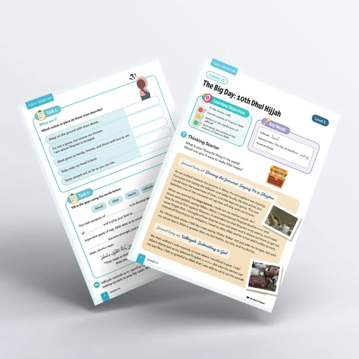 Lesson21-The-Big-Day-10th-Dhul-Hijjah-L5-Fiqh-Ubudiyyah-P1 and 3