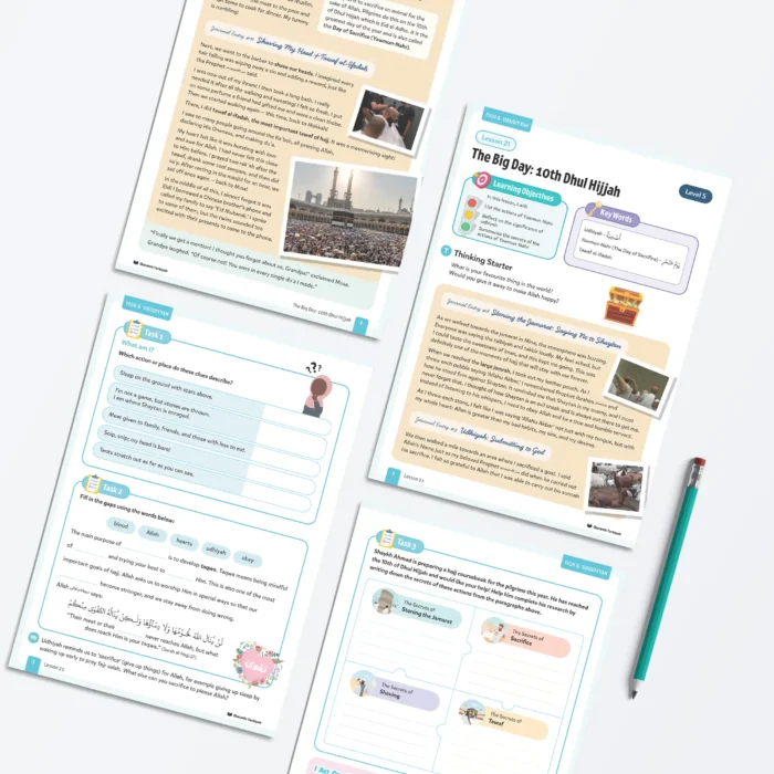 Lesson21-The-Big-Day-10th-Dhul-Hijjah-L5-Fiqh-Ubudiyyah-P1 to 4