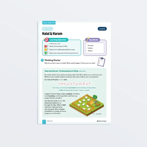 Lesson25-Halal-Haram-L5-Fiqh-Ubudiyyah-P1 Featured