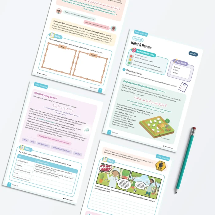 Lesson25-Halal-Haram-L5-Fiqh-Ubudiyyah-P1 to 4