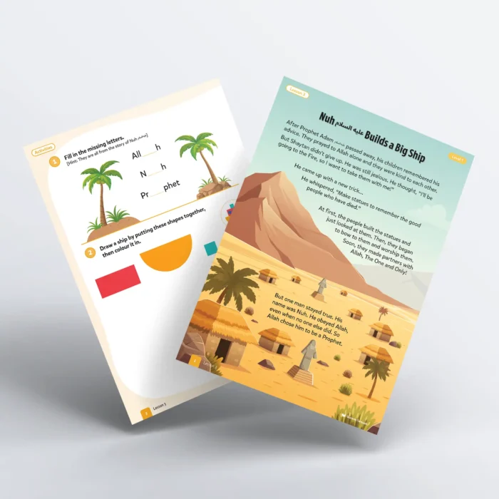 Lesson3-Nuh-AS-Builds-a-Big-Ship-L1-Sirah-Stories-P1-and-3