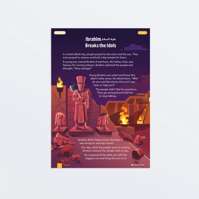 Lesson5-Ibrahim-AS-Breaks-the-Idols-L1-Sirah-Stories-P1-Featured